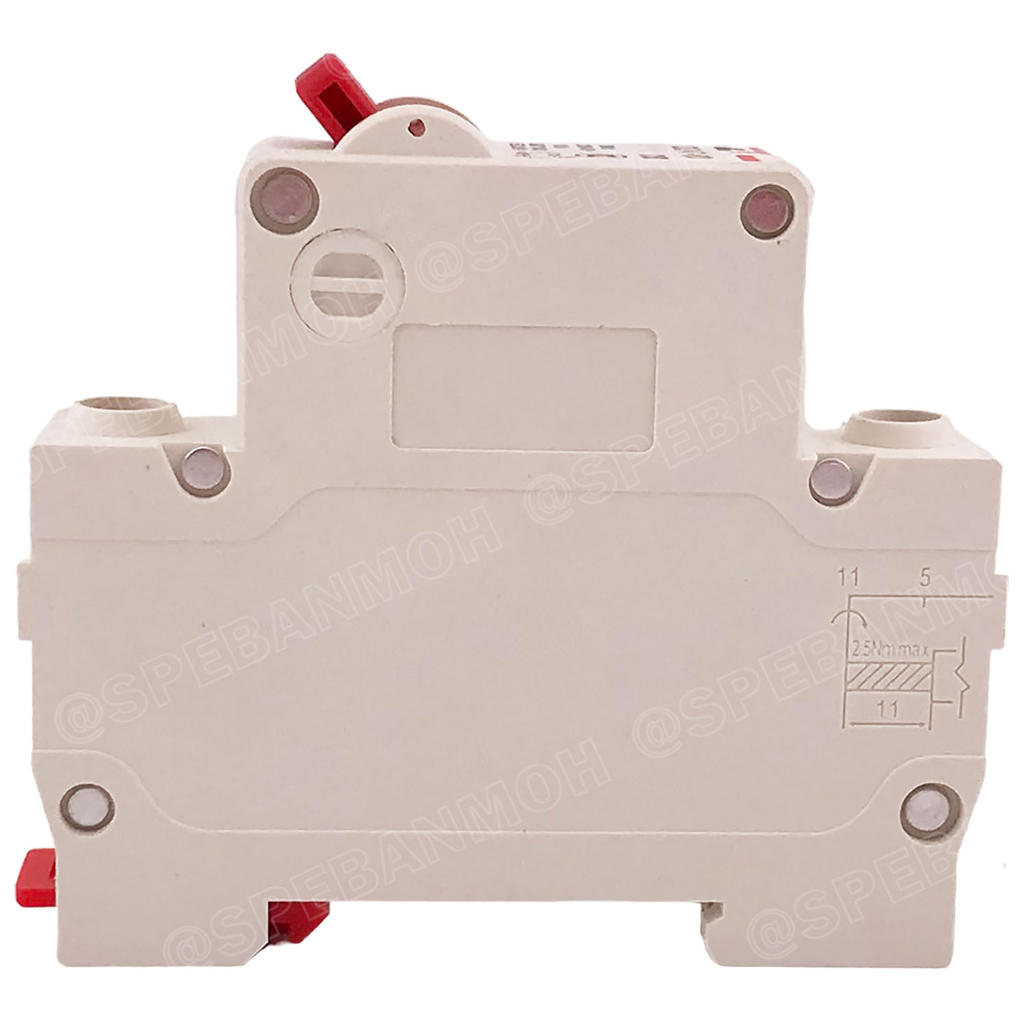 DZ47-63-1P 63A เบรกเกอร์ ลูกย่อย ยึดรางปีกนก 1P 63A AC Circuit Breaker เบรกเกอร์ตัดไฟเกิน 1โพล 63แอมป์ คัดเอาท์ ป้องกันกระแสเกิน Overload ป้องกันการลัดวงจร Short circuit เบรกเกอร์ตัดไฟ เบรกเกอร์ลูกย่อย Ac Circuit Breaker ไฟบ้าน 230V/400V AC มินิเซอกิตเบรก