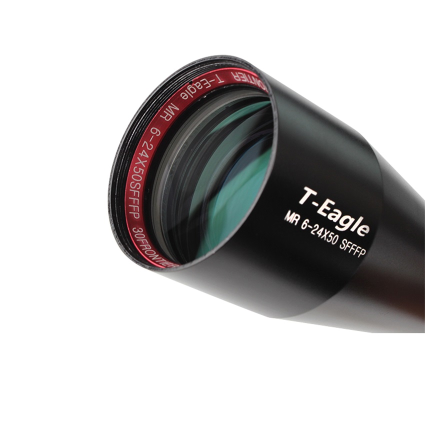 กล้องติดปืน กันน้ำ กันกระแทก T-EAGLE MR 6-24X50SF FFP SCOPE เส้นเล็งขยายตามซูม