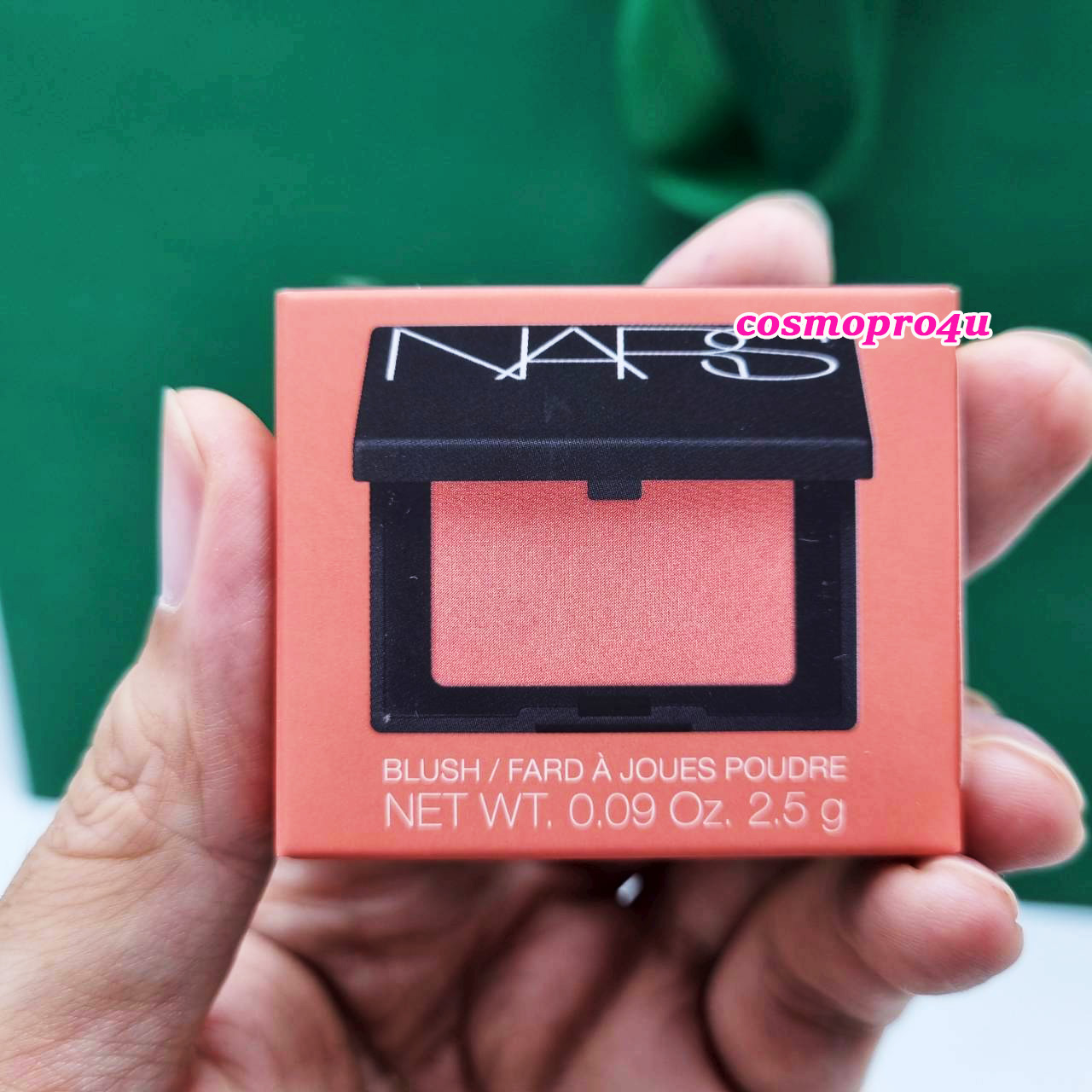 บลัชออน NARS Blush on ขนาดมินิ 2.5g นาร์ส บลัช ปัดแก้ม สี Orgasm Edge ออกัสซั่ม เอดจ์