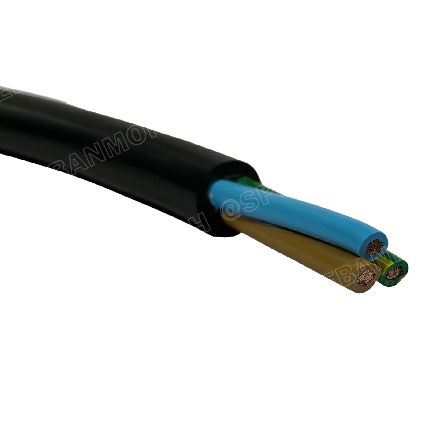 [ 1 เมตร ] VCT-G 2X6.0/6.0 สายคอนโทรลและสายอ่อน 3Gx6.0 mm2 Flexible annealed copper 2 คอร์ + กราวด์ x 6.0 sq.mm VCT 2C+GRD VCT 3คอร์ VCT 3C X 6.0 สายVCT สายไฟเมน สายไฟบ้าน สายปลั๊ก VCT AC Power Cable สายพาวเวอร์ สายดำ VCT Cable สายไฟ วีซีที กราวด์ สายอ่อน