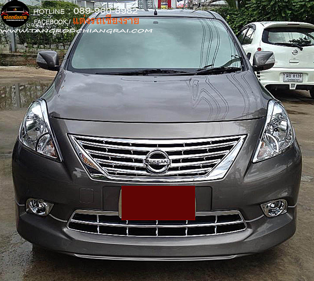 ชุดแต่งรอบคัน VIP v2 ALMERA 2011