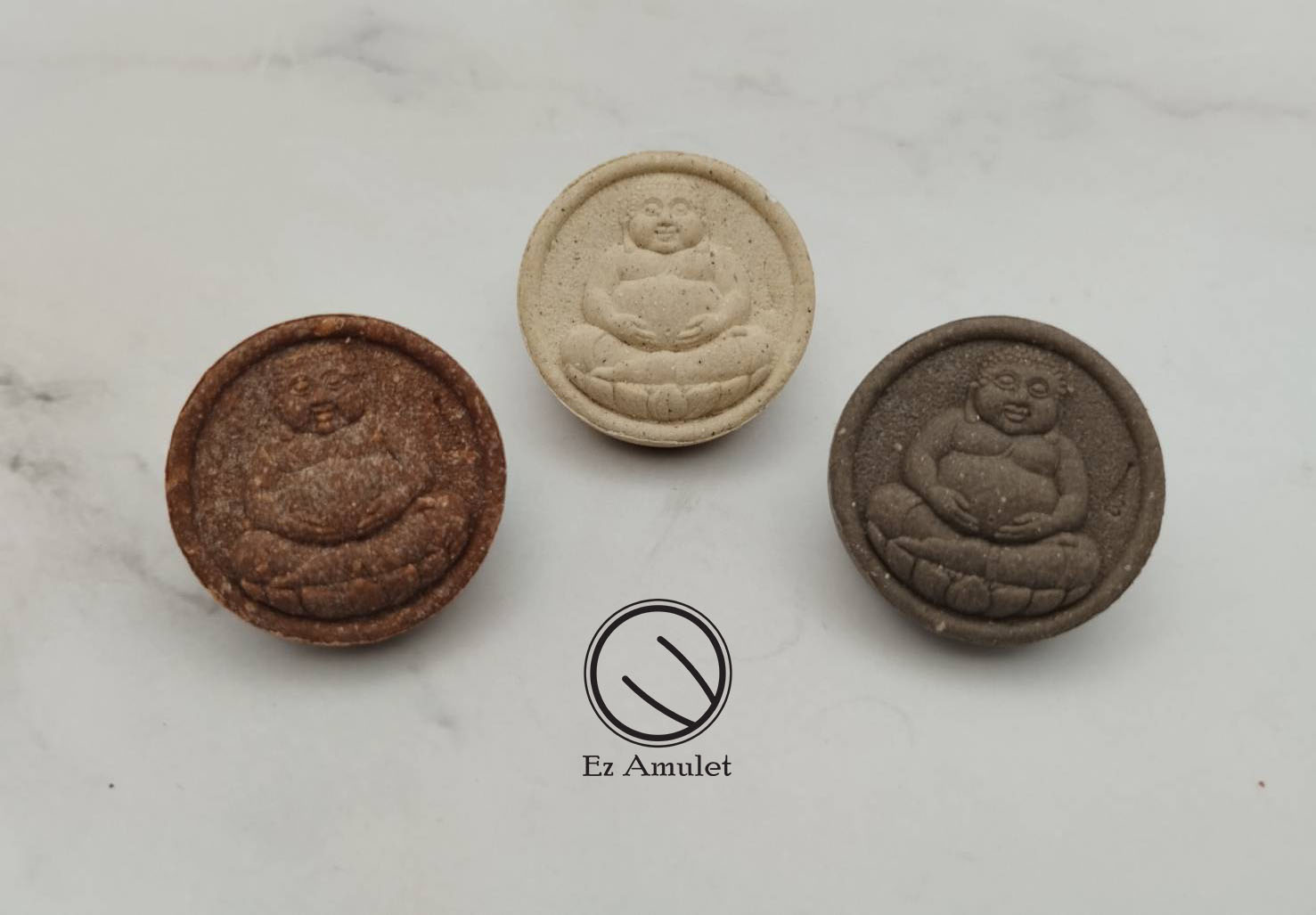 พระสังกัจจายน์ 1ชุด 3 องค์ หลวงพ่อสวัสดิ์ วัดศาลาปูน