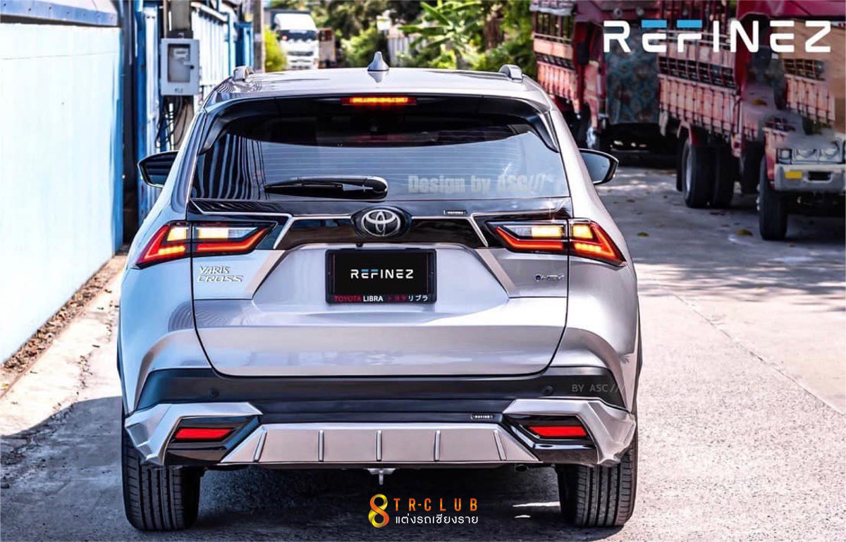 ชุดแต่งสเกิร์ตรอบคัน REFINEZ : YARIS CROSS 2023