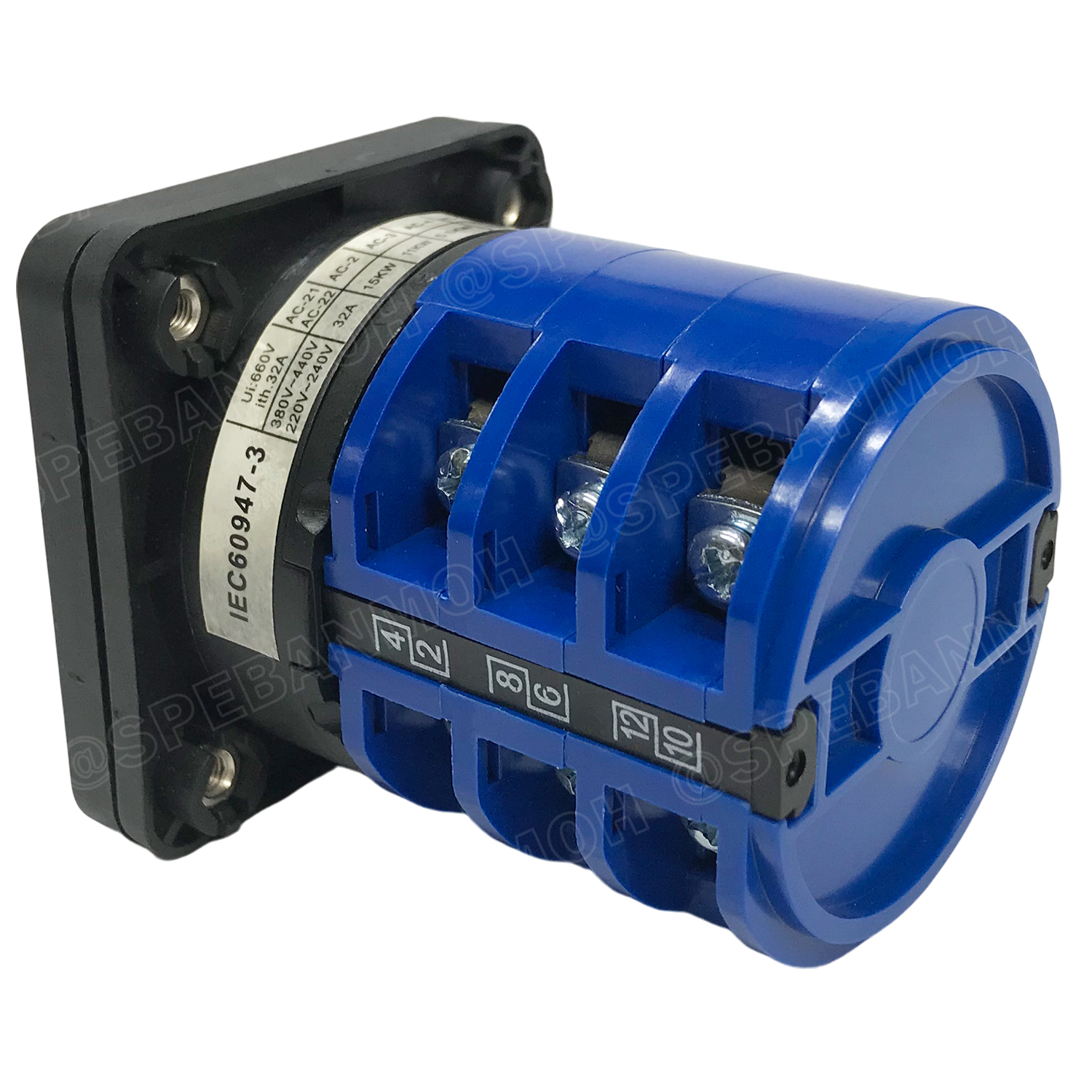 [ 1 ชิ้น ] LW28-ON-OFF-ON-32/3 สวิทช์บิด ON-OFF-ON 3P 32A 380V Cam Switch Industrial switch สวิทช์ อุตสาหกรรม 3Position Change Over Switch แคมสวิทช์ Selector Switch สวิทช์โรงงาน LW-28 สวิืช์ขนาดใหญ่ 3โพล BF LW28 3จังหวะ