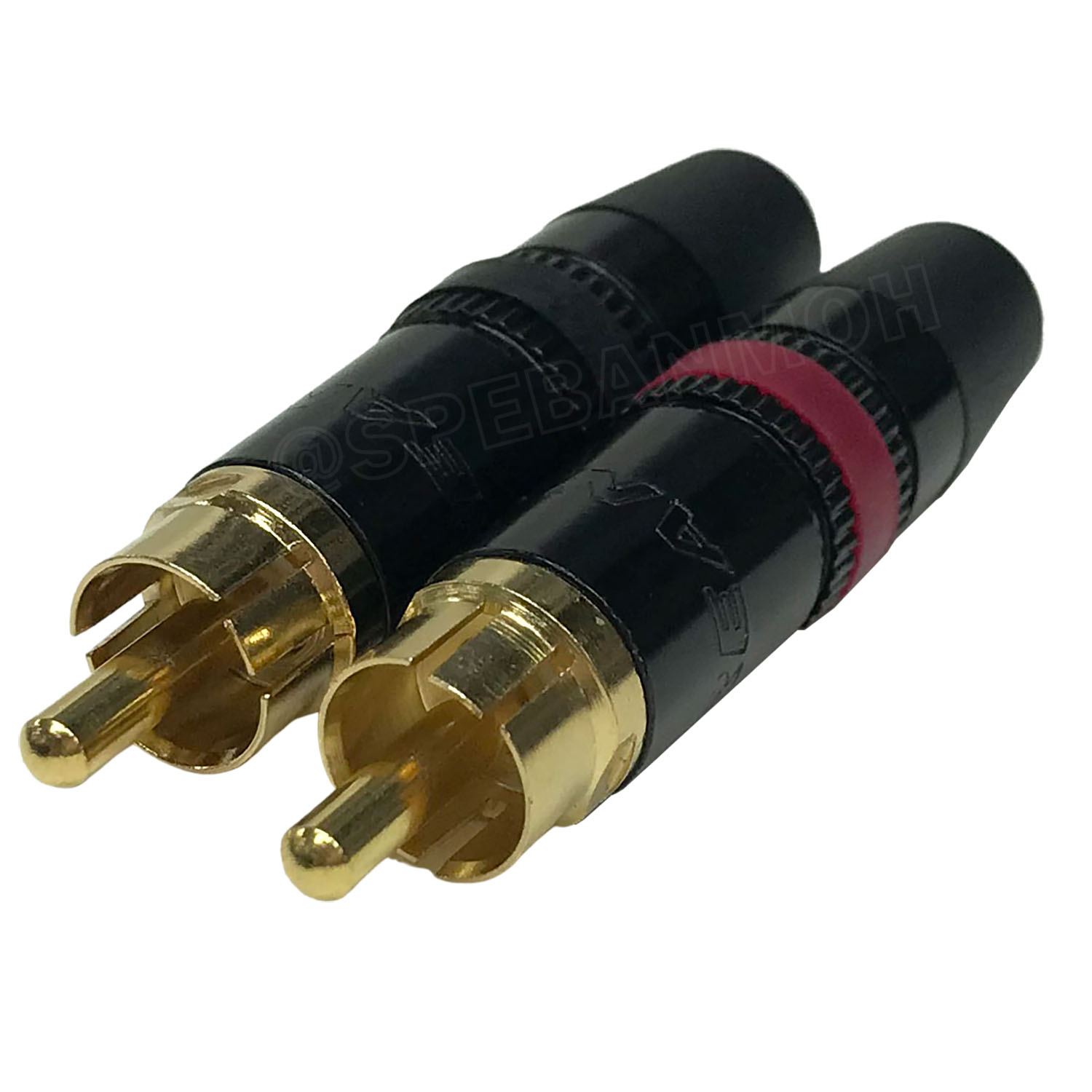 [ 1ชิ้น ] NYS373 ปลั๊ก RCA REAN Neutrik นิวทริค ชุบทอง Gold plated Connector Audio Grade ตัวผู้ Male อาร์ซีเอ เครื่องเสียง อาซีเอ Audio Plug Audio Connector หัวต่อ RCA ปลั๊กRCA ปลั๊กต่อสายสัญญาณ หัวต่อสายRCA หัวแจ็ค RCA ตัวผู้ NYS373-0 และ NYS373-2