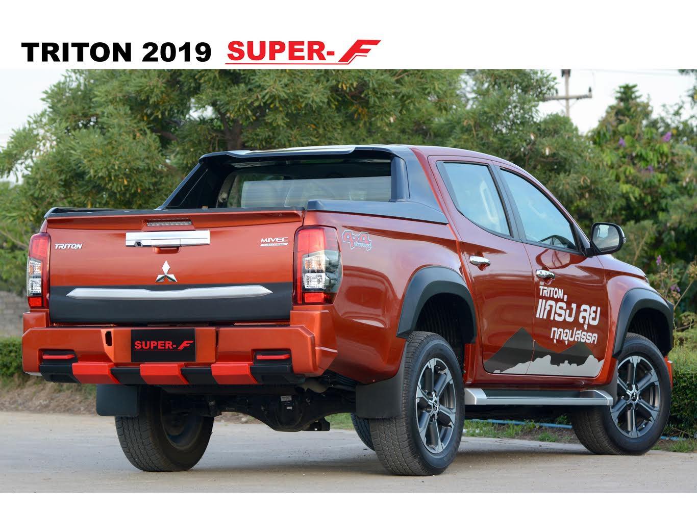 ชุดแต่ง SUPER F TRITON 2019
