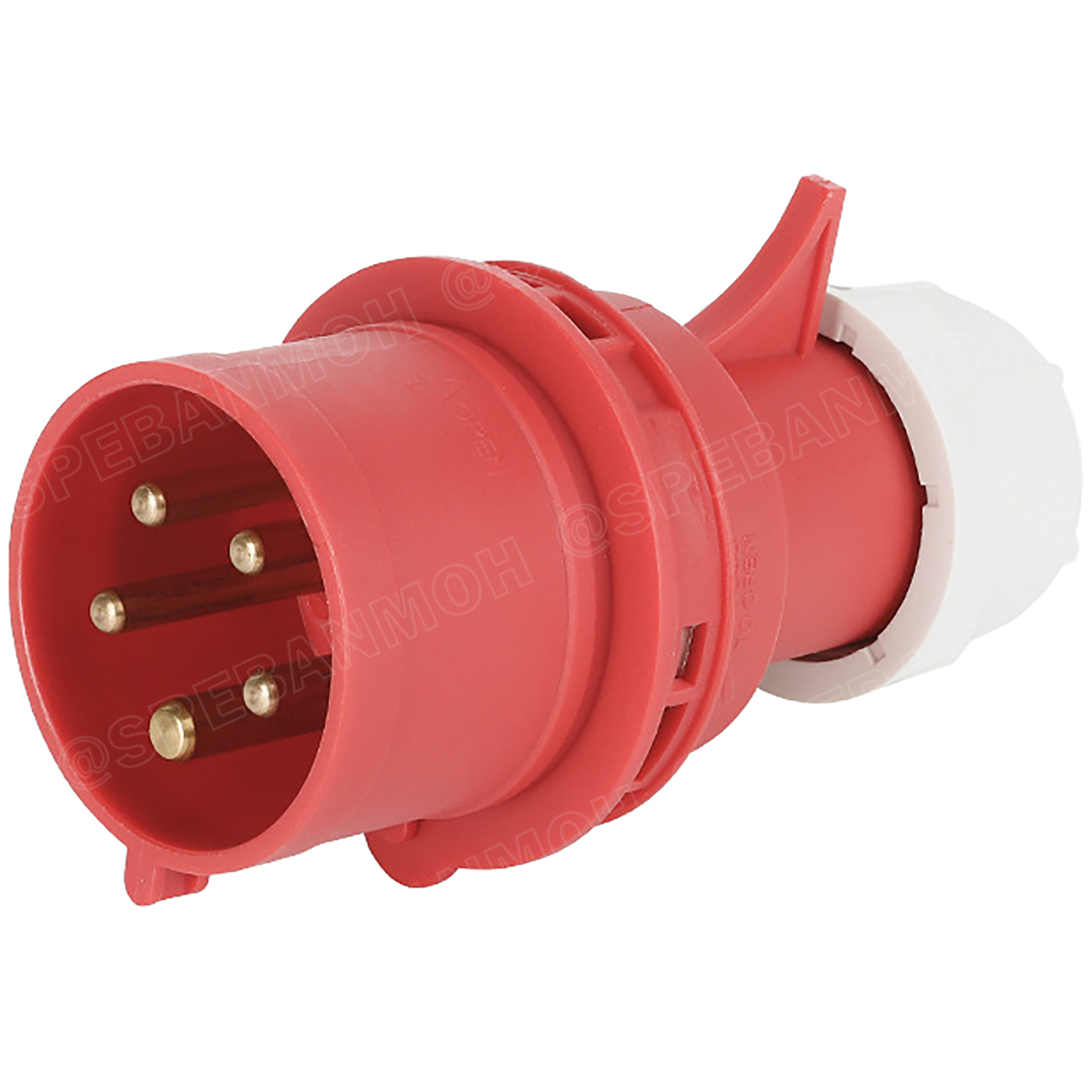 [ 1 ชิ้น ] SFN Power Plug IP44 ตัวผู้ต่อสาย Male for Connect to Cable ปลั๊กอุตสาหกรรม ขนาดใหญ่ กระแสสูง High current Male for Connect to Cable ขั้วต่อไฟฟ้าขนาดใหญ่ คอนเน็คเตอร์กันฝุ่น ระดับIP44