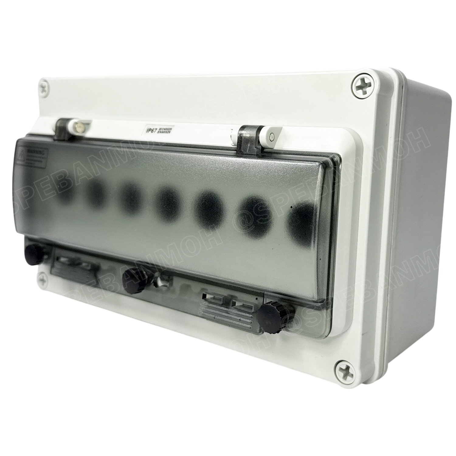 [ 1 ชิ้น ] BOX-CK กล่องใส่สวิทช์ ขนาดรู 22mm Control Switch Box กล่องกันน้ำ แบบมีฝาครอบ กล่องกันน้ำ สำหรับสวิทช์คอนโทรล Waterproff Electrical Boxes With Cover ล่องเปล่า สำหรับสวิทช์