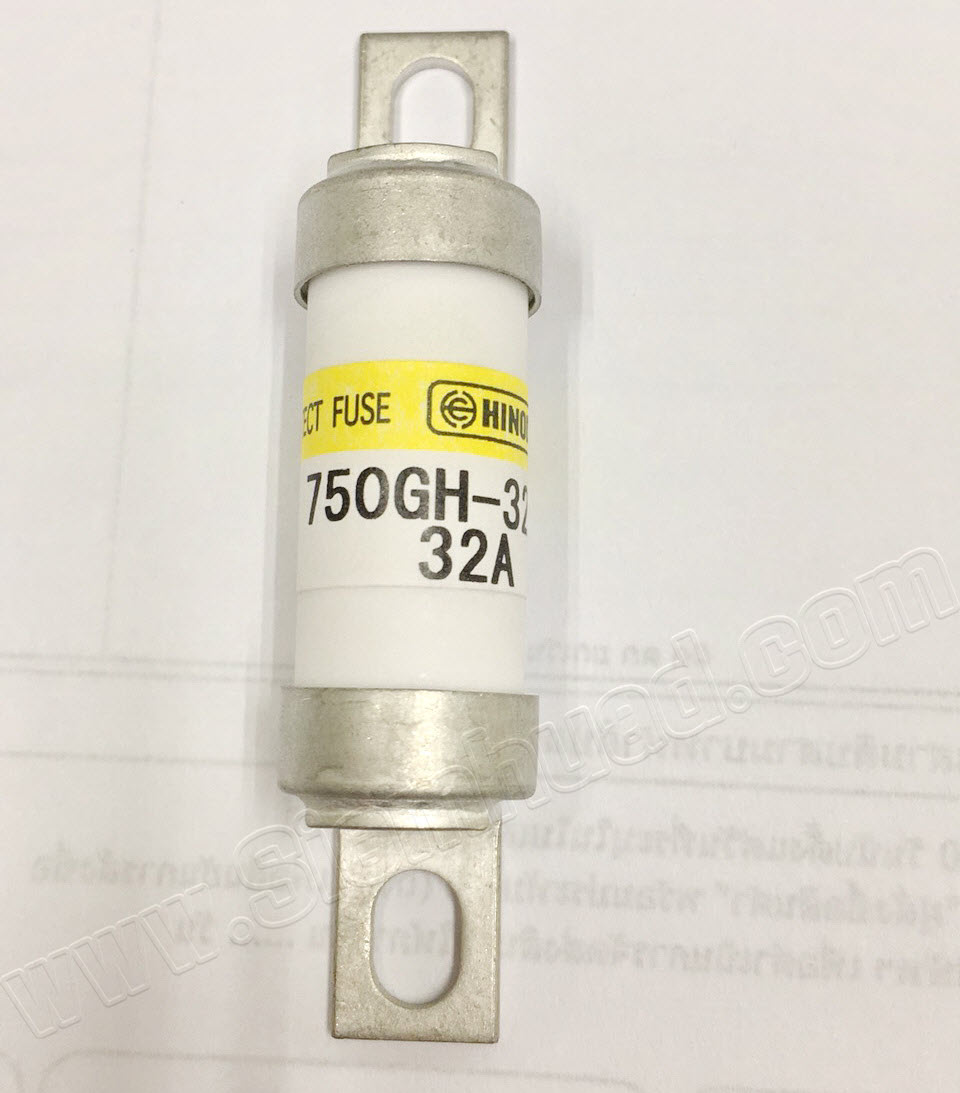 HINODE Fast Acting Fuse รุ่น 750GH series (750V AC/DC ขนาดตั้งแต่ 50 ถึง 315A)