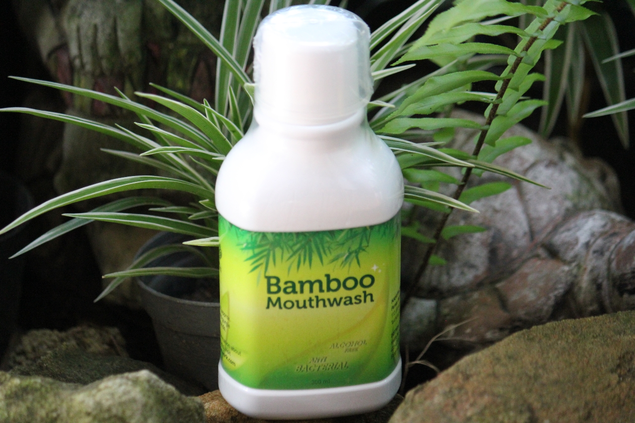 น้ำยาบ้วนปาก Bamboo mouthwash