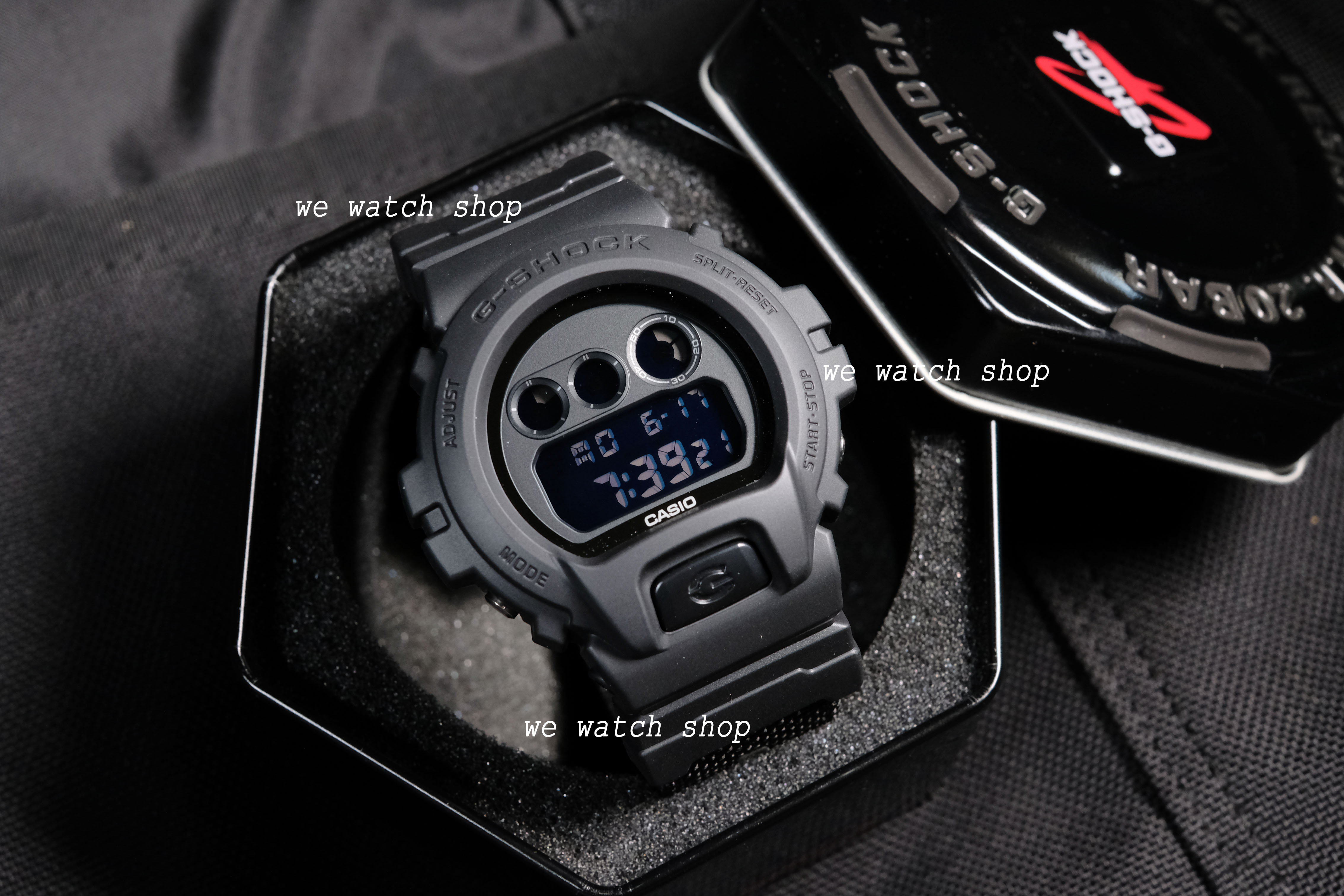 CASIO G-SHOCK รุ่น DW-6900BBN-1DR สีดำ สินค้าของเเท้ รับประกันศูนย์ CMG