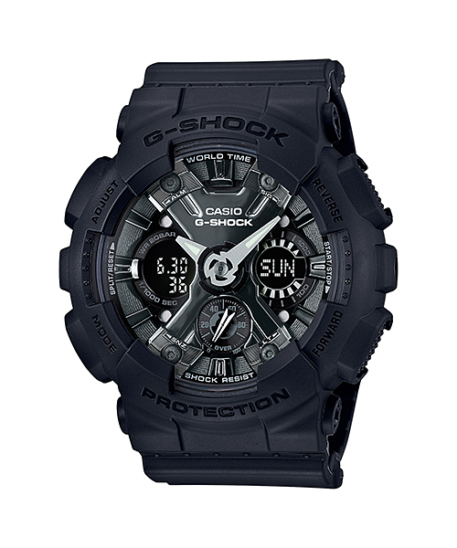 CASIO G-SHOCK Mini รุ่น GMA-S120MF-1ADR สีดำ สินค้าของเเท้ รับประกันศูนย์ CMG