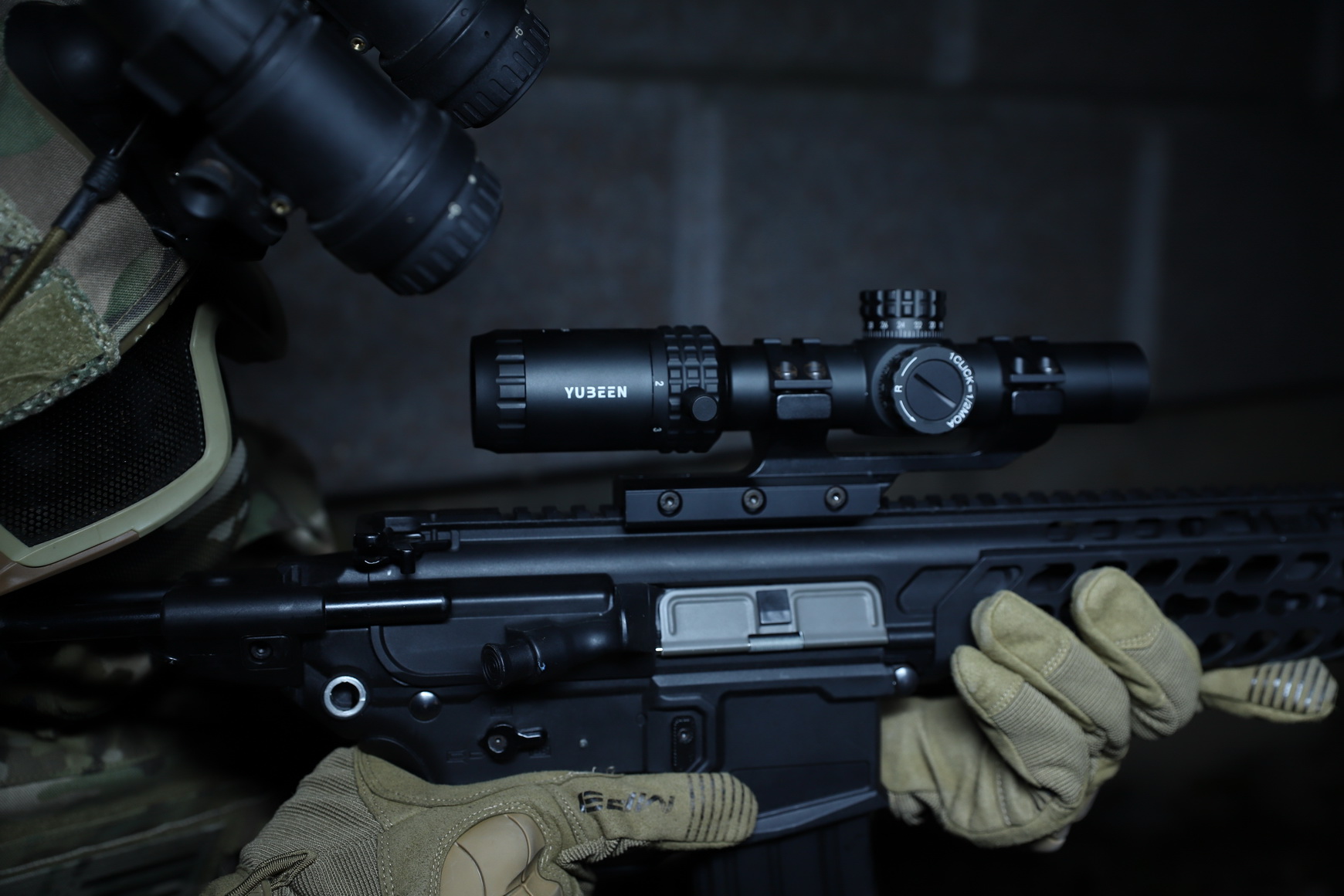 กล้องกันน้ำ กันกระแทก YUBEEN BS1-5X24 กล้องแท้ รับประกัน 1 ปี