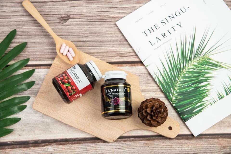 คอลลาโรส.คอลลาเจนเชอร์รี่ DW Collarose Collagan 60เม็ด