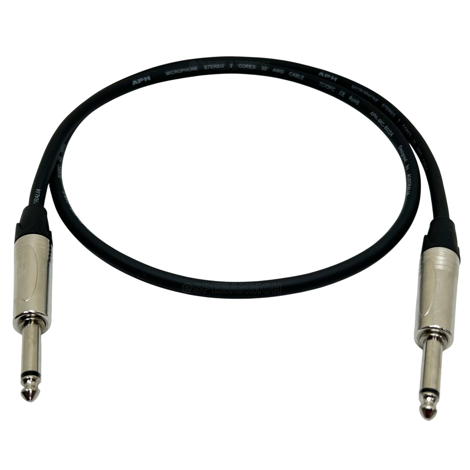 [ 1 เส้น ] สายสัญญาณ APH เอพีเอช Audio Cable Assembly 1 ออก 1 สายเครื่องเสียงรถยนต์ ทองแดงแท้ สายไมโครโฟน XLR CABLE Phone Stereo Cable สายสัญญาณเสียง CABLE ASSEMBLY แคนนอน ทองแดงแท้ สายเครื่องเสียง มิกเซอร์ ไมค์โครโฟน ห้องอัด สตูดิโอ