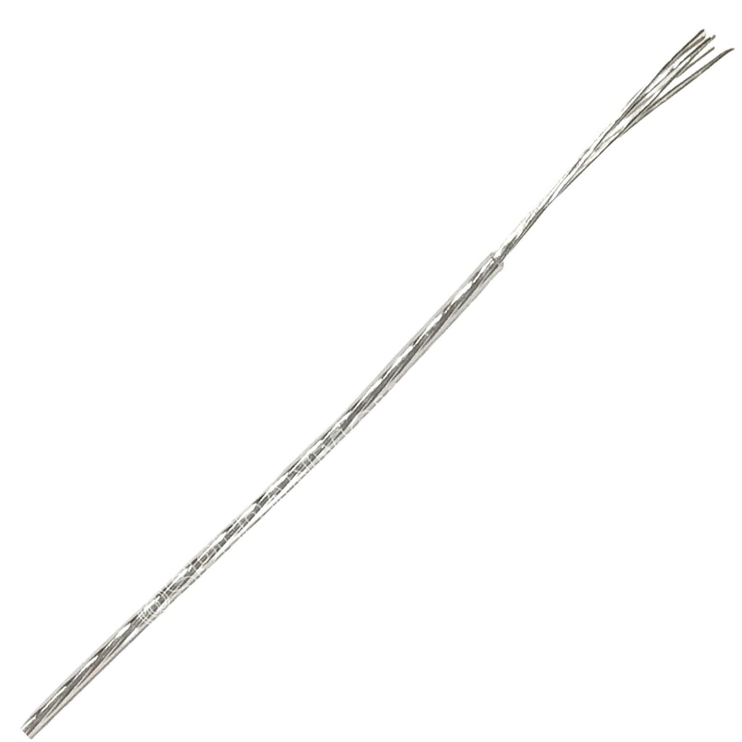 [ 1 เมตร ] FF 2.5 mm² สายสัญญาณเงินเดี่ยว Silver Cable ลวดเงิน ทองแดงแท้เคลือบเงิน สำหรับงานเครื่องเสียงรถยนต์ เครื่องเสียงบ้าน Copper Silver Plate ลวดทองแดงเคลือบเงิน สายสัญญาณเงิน Silver Cable Audio