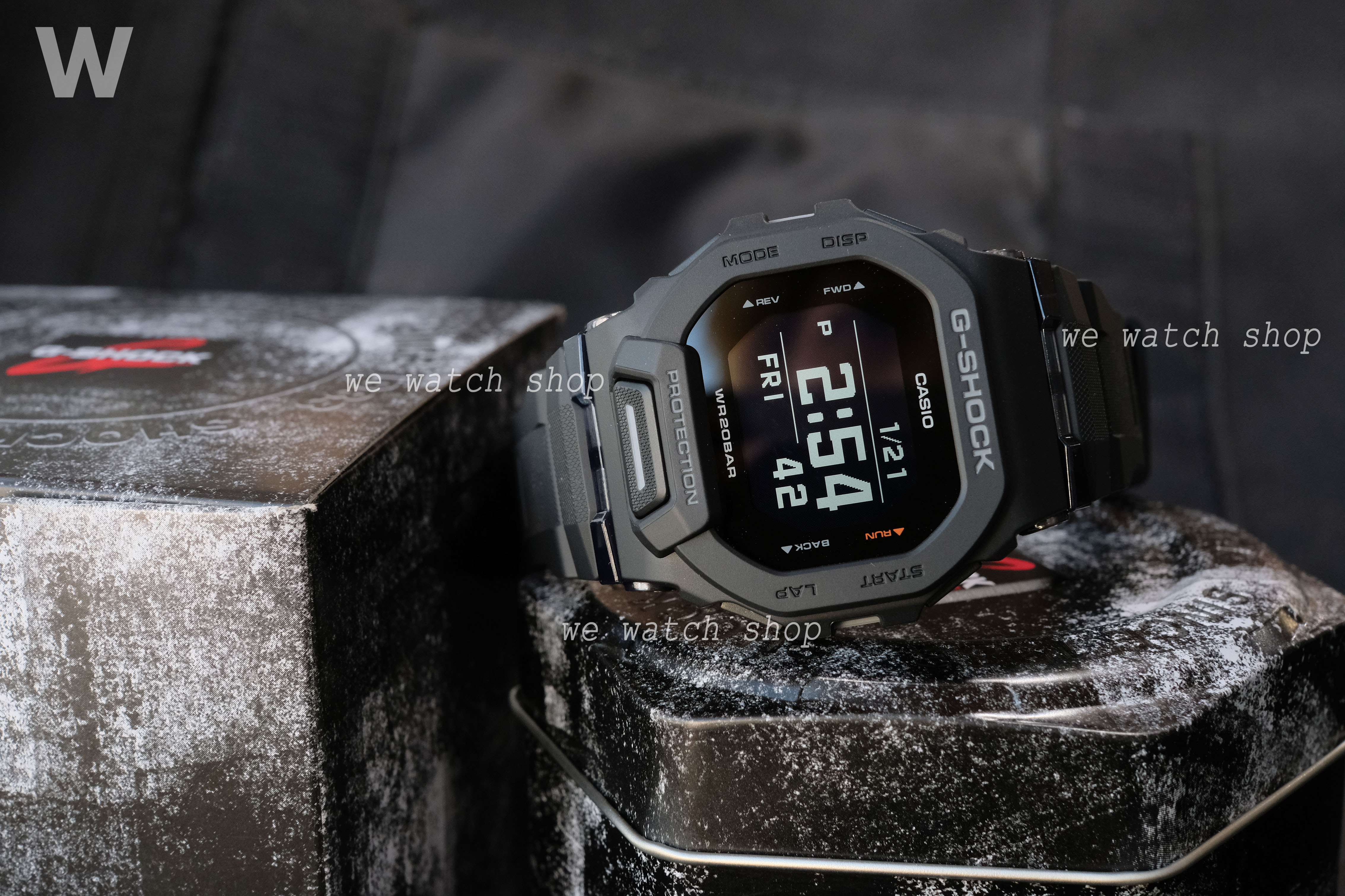 CASIO G-SHOCK รุ่น GBD-200-1DR สีดำ สินค้าของเเท้ รับประกันศูนย์ CMG