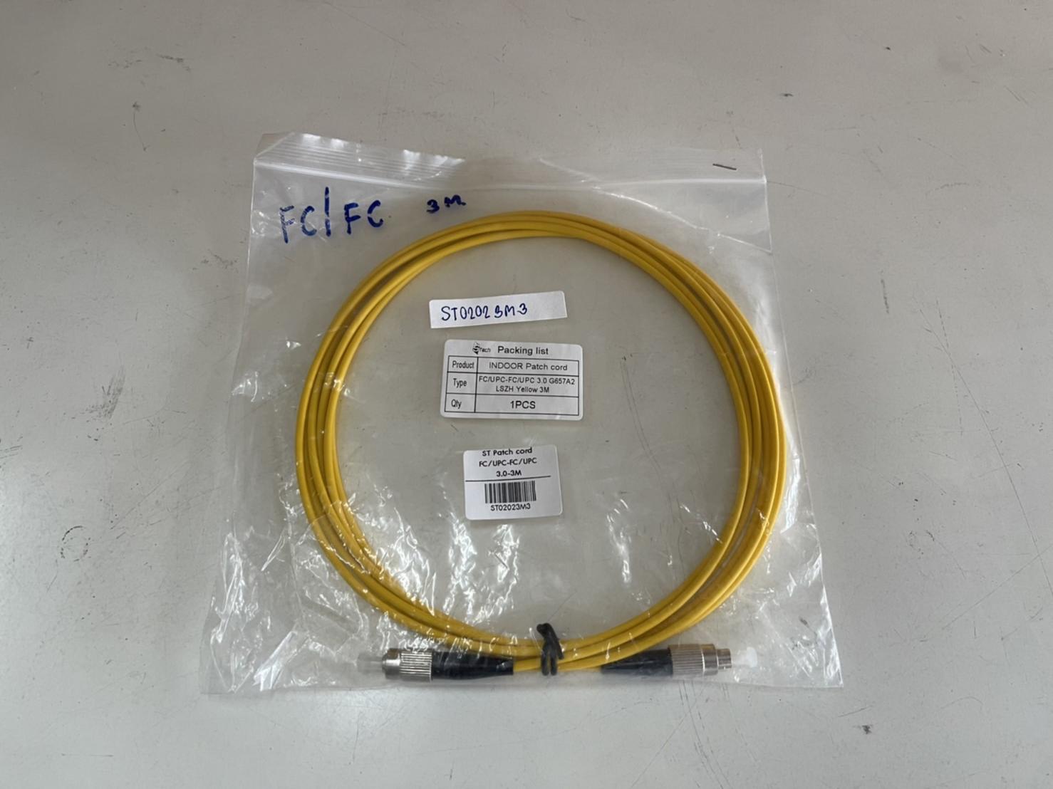 STECH Patch Cord FC/UPC-FC/UPC 3.0 G657A2-3.0-3M.
