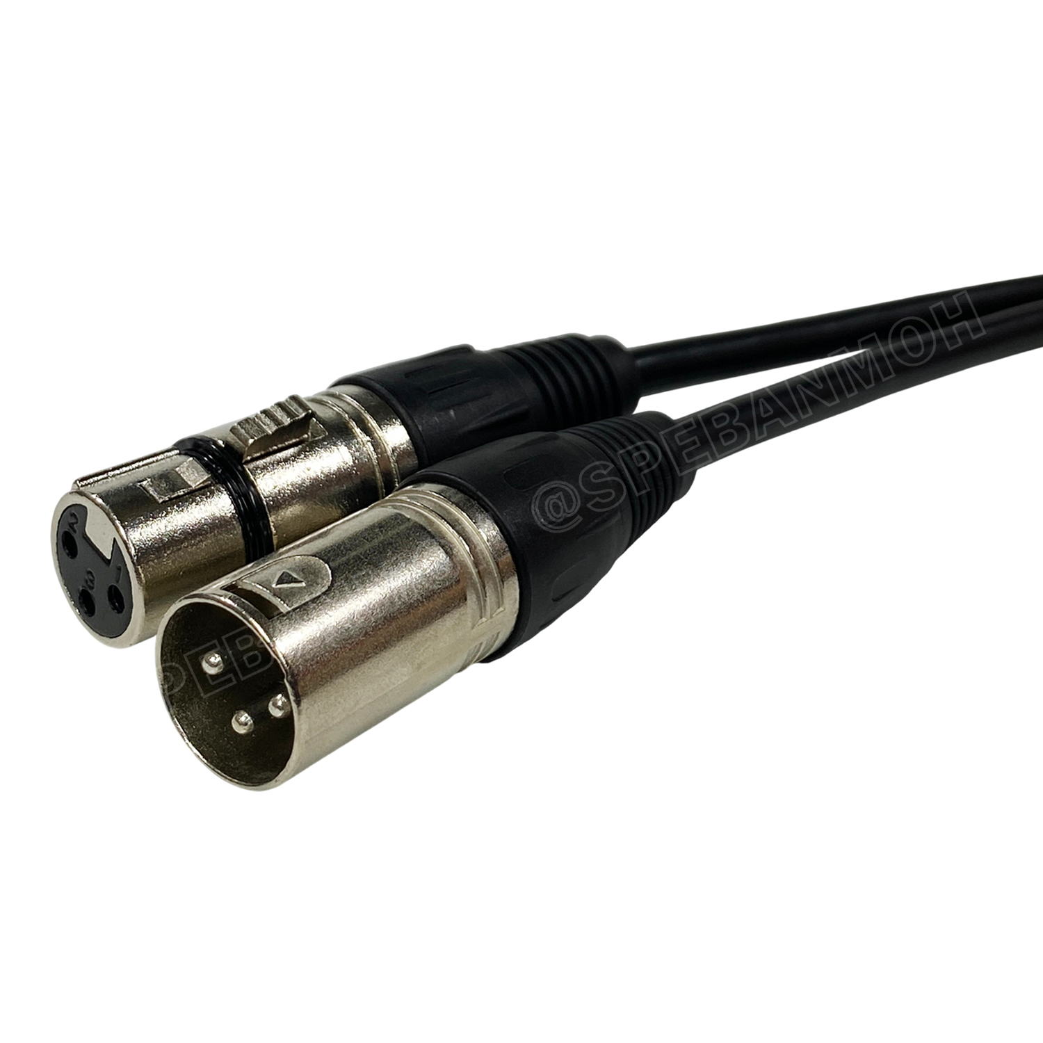 [ 1 เส้น ] SSF-XLR-MF สายสัญญาณ XLR ผู้ ออก XLR เมีย สายสัญญาณ XLR Male to XLR Female Cable แคนนอน สาย STEREO แคนนอน สายไมค์สเตอริโอ สายแจ็คไมค์สเตอริโอ สายสัญญาณสำเร็จรูป Shield Stereo Cable ลวด CCAM แจ็คแคนนอน XLR Canon