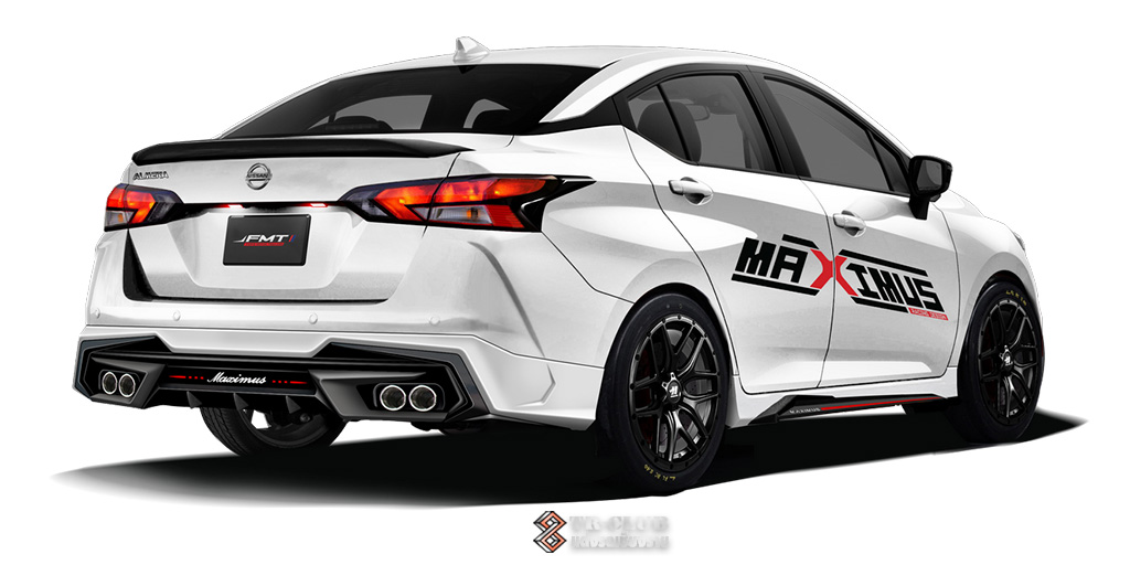 ชุดแต่งสเกิร์ตรอบคัน MAXIMUS GT : ALMERA 2021