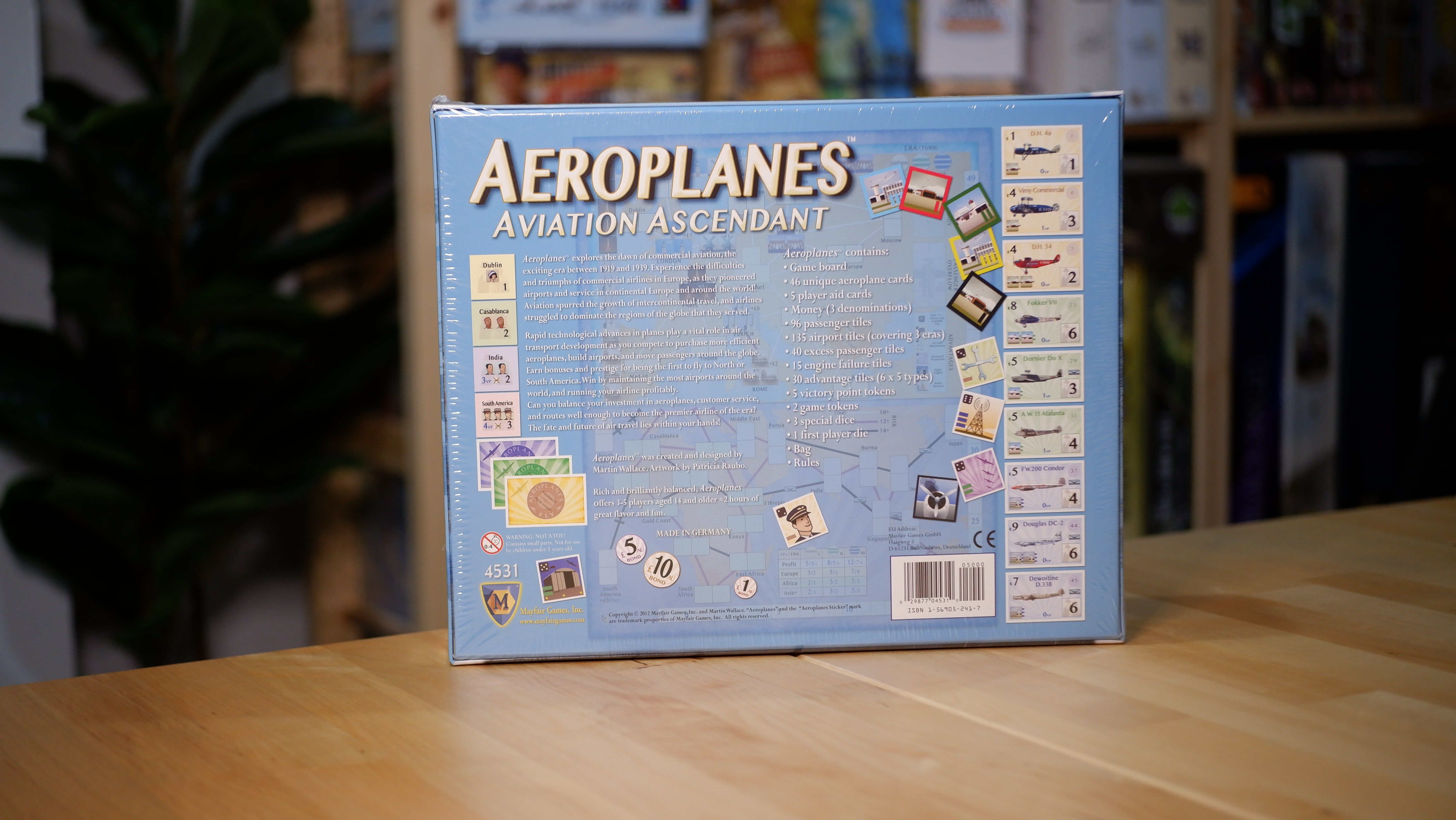 Aeroplanes: Aviation Ascendant บอร์ดเกม ของแท้