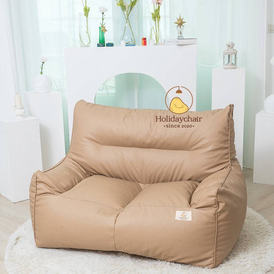 โซฟาบีนแบค โซฟาเม็ดโฟม bean bag หนัง PU เกรดพรีเมียม กันน้ำ กันแดด ใช้งานกลางแจ้งได้ โซฟานั่งเล่น เบาะเม็ดโฟม โซฟาญี่ปุ่น โซฟาเบด โซฟาหนัง เก้าอี้ outdoor โซฟามินิมอล บีนแบ็ก โซฟานอกบ้าน เบาะนั่งเม็ดโฟม เก้าอี้เม็ดโฟม บีนแบค รุ่น HCS-016