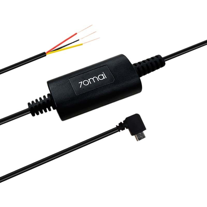 70mai Hardwire Kit สายไฟกล้องติดรถยนต์ 70mai สำหรับใช้งานโหมด Parking Surveillance ประกันศูนย์ไทย 6 เดือน by 70mai