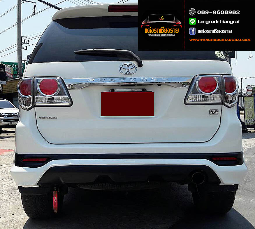ชุดแต่ง TRD Sportivo V5 (แบบครอบไฟตัดหมอก) FORTUNER ปี 2012-2014