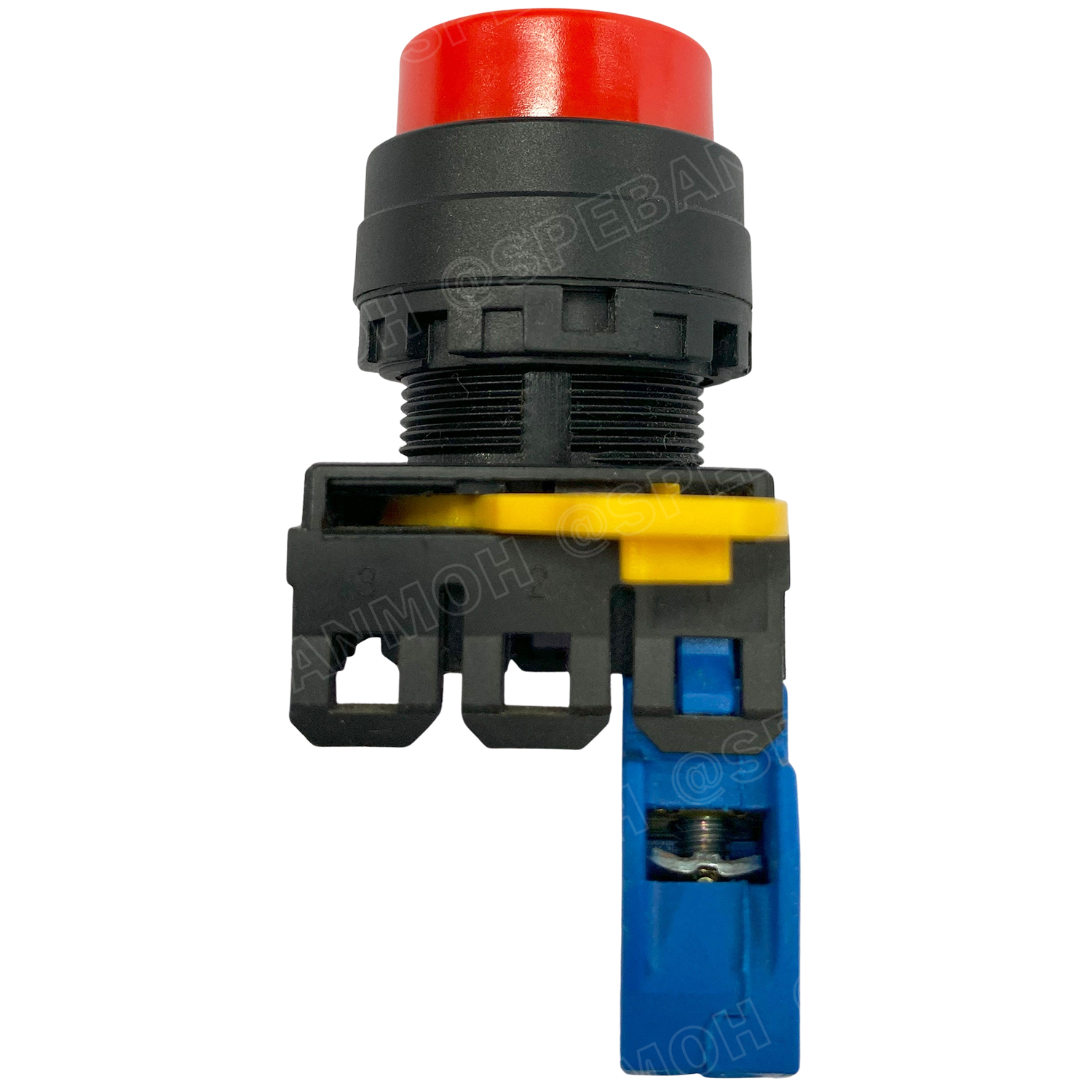 [ 1ชิ้น ] YW1B-A2E10 สวิทช์ กดติดกดดับ สีแดง Red 1NO IDEC ไอเดค สวิทช์คอนโทรล 22mm Push Button Switch สวิทช์ไฟ กดค้าง Maintained สวิทช์กด คอนแท็คเสริม NO สวิทช์ไฟฟ้า 22 มิล Control Switches สวิทช์หน้าตู้ 22มิล สวิทช์กดติด-กดดับ