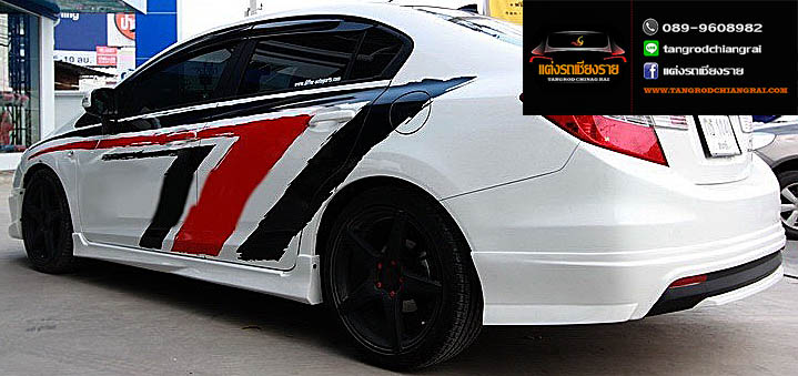 ชุดแต่ง Mugen R CIVIC 2012