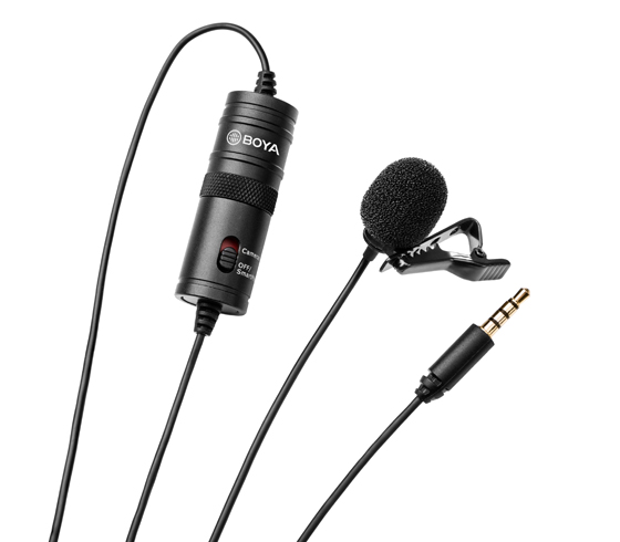 BOYA BY-M1 Omni Directional Lavalier Microphone รับประกันสินค้า 2 ปี