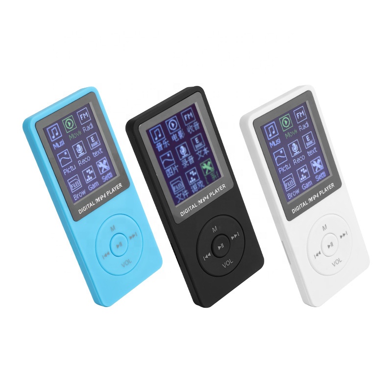 เครื่องเล่น MP3 MP4 player รุ่น Ultra-thin plus Bluetooth ฟรี!! เมมโมรี่จุใจ 16GB+หูฟัง+สายชาร์จโหลดเพลง+กล่องพกพา ครบเซ็ต