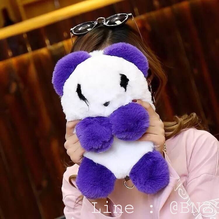 กระเป๋าเป้ น้องหมีแพนด้า ขนปุย น่ารักมากคะ
