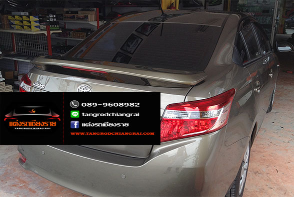 สปอยเลอร์ ยกมีไฟ v.2 Vios 2013