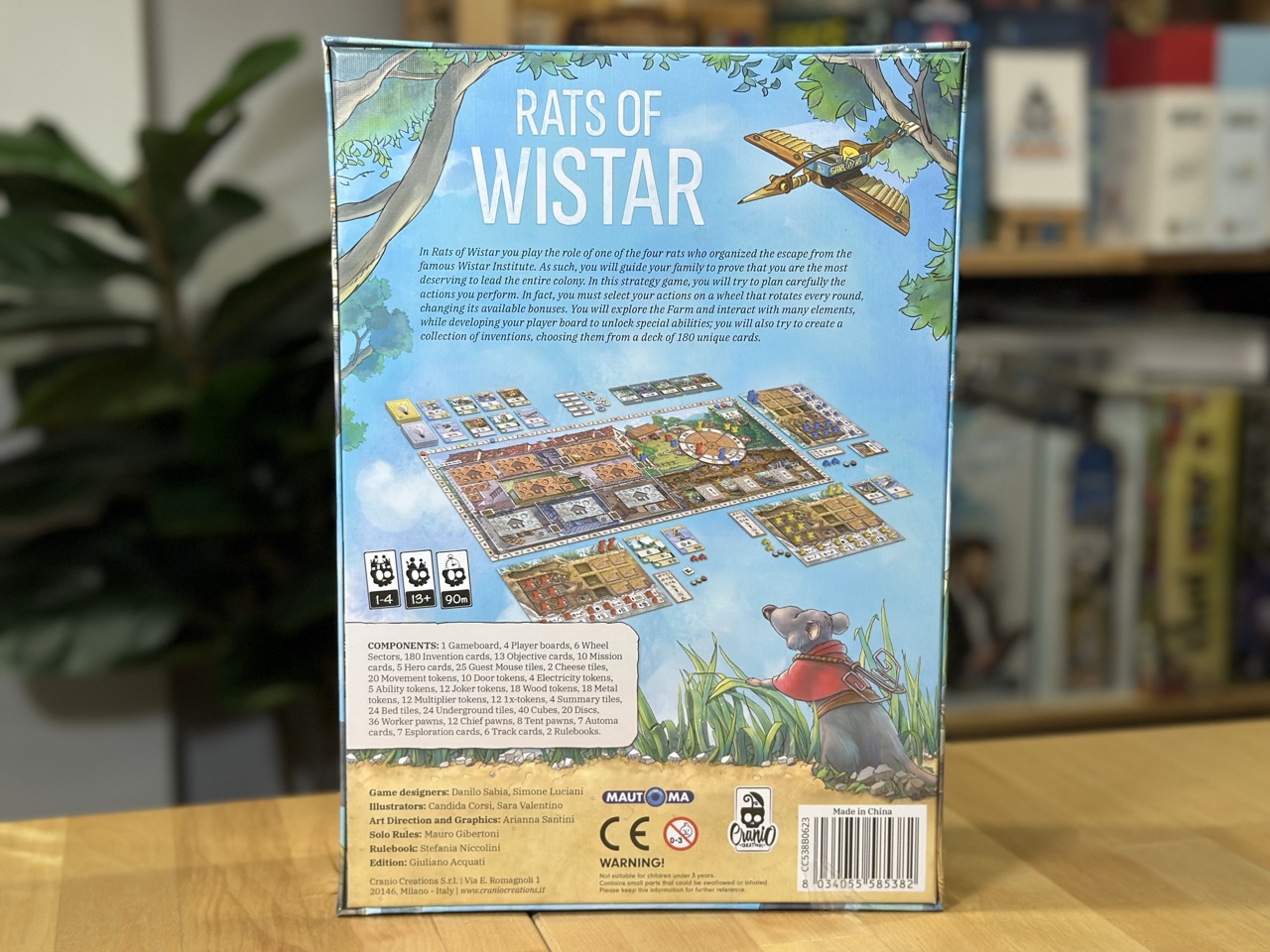 Rats of Wistar บอร์ดเกม ของแท้