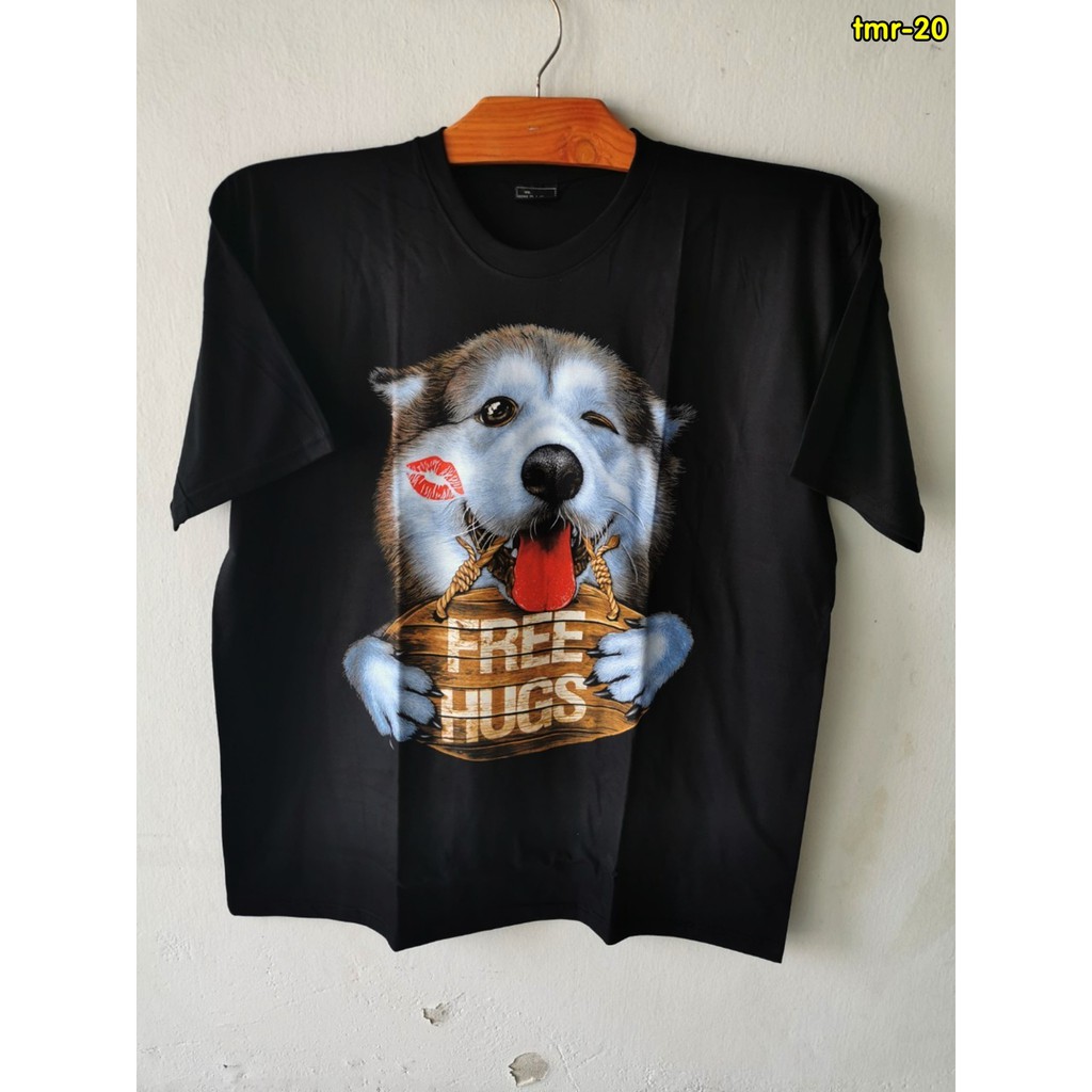 ไซต์ใหญ่ 2-6XL เสื้อยืดคนอ้วน ผู้ชาย คอกลม แขนสั้น สกรีนลาย(20-24)