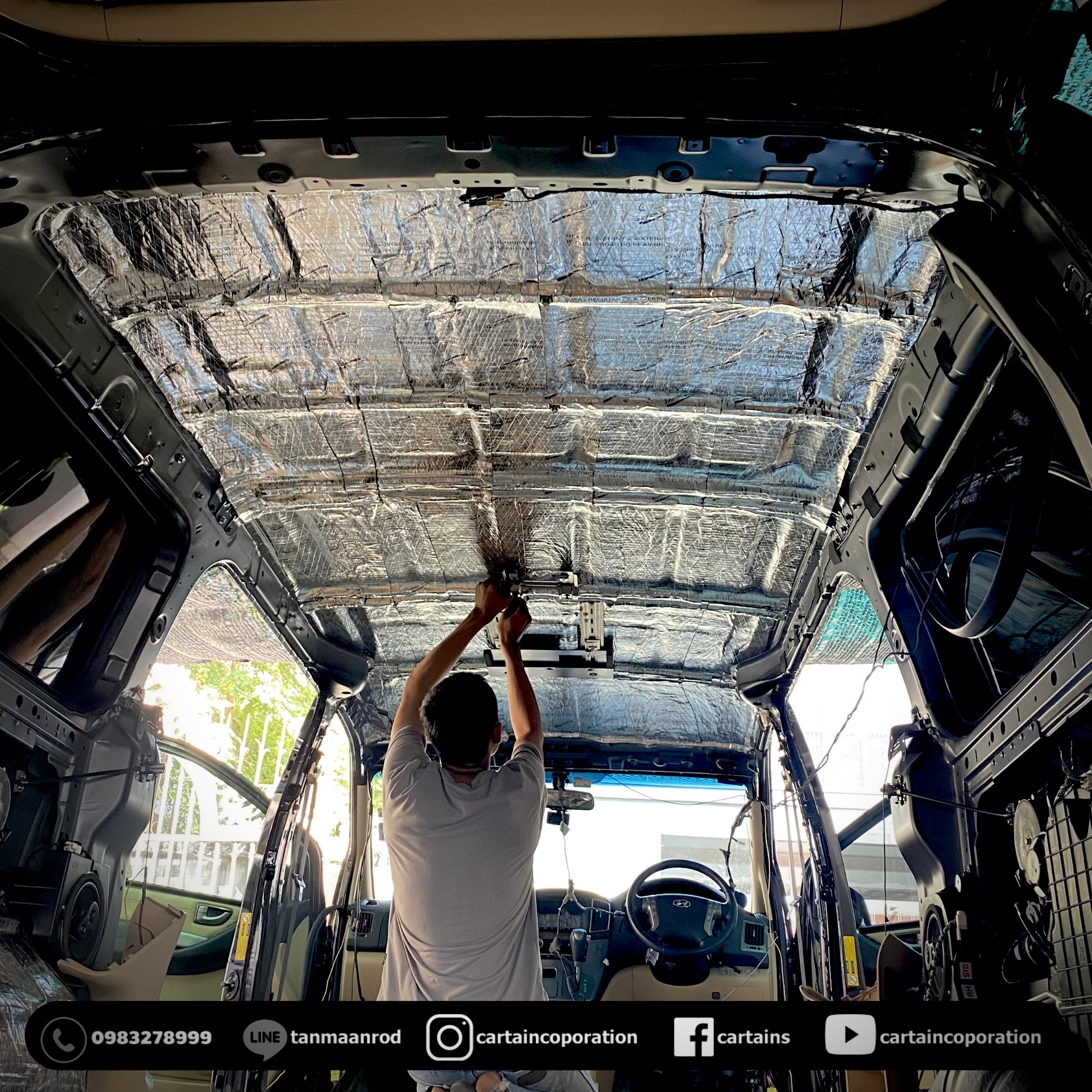 แดมป์ h1 ทั้งคัน หลังคาด้วย