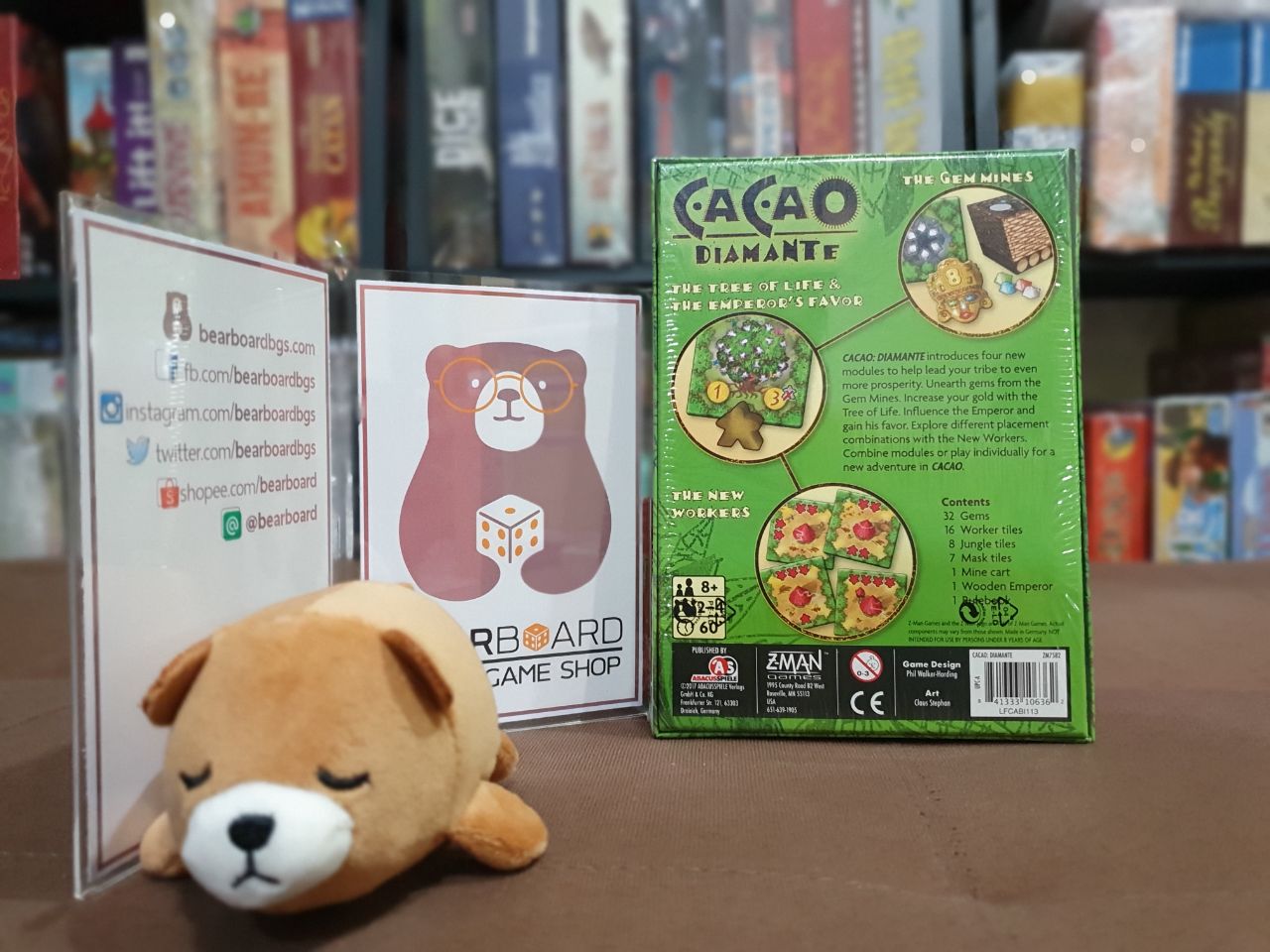 Cacao: Diamante Expansion บอร์ดเกม ภาคเสริม