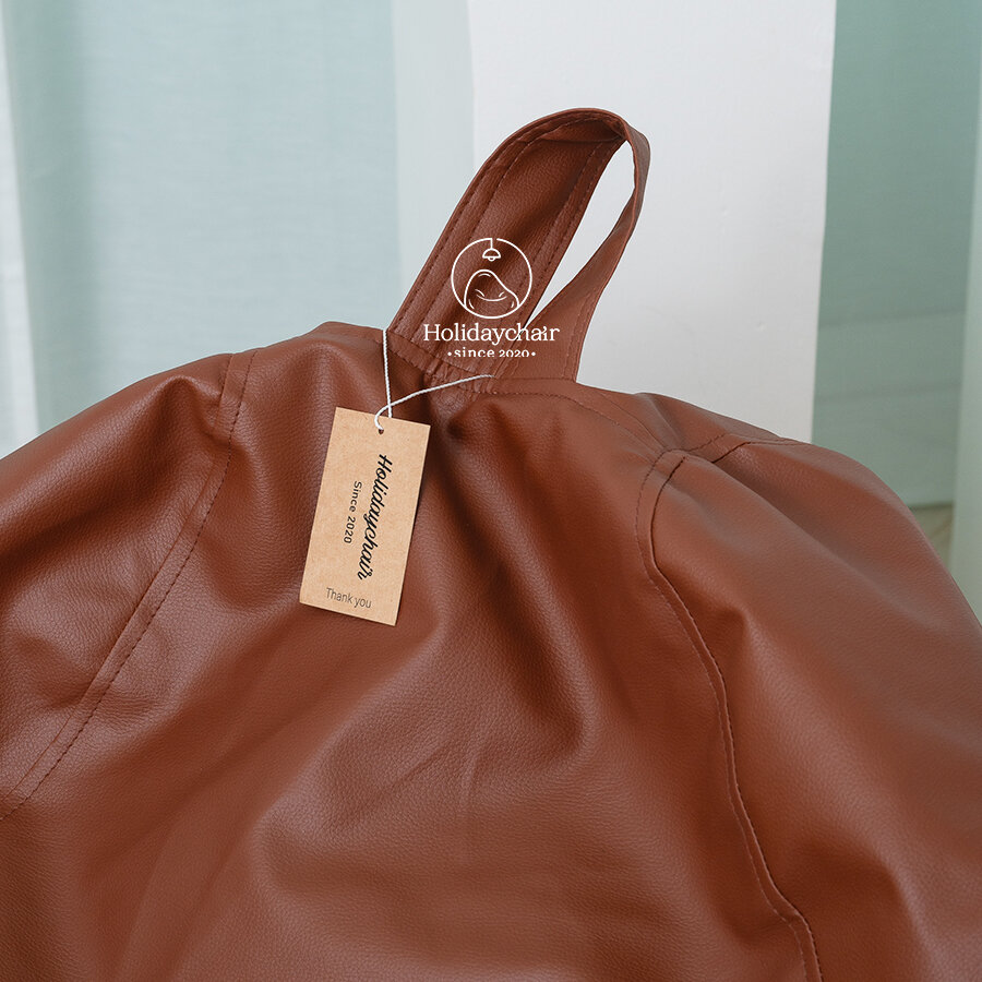 เก้าอี้บีนแบ็ก เก้าอี้เม็ดโฟม เก้าอี้หนัง ทรงหยดน้ำ หนัง pu พรีเมียม กันน้ำได้ (ไม่รวมที่วางเท้า) bean bag เก้าอี้บีนแบ็ก เบาะนั่งเม็ดโฟม บีนแบค เก้าอี้มินิมอล เก้าอี้นั่งเล่น เบาะนั่งเล่น บีนแบ็ก โซฟานั่งพื้น รุ่น HCS-003