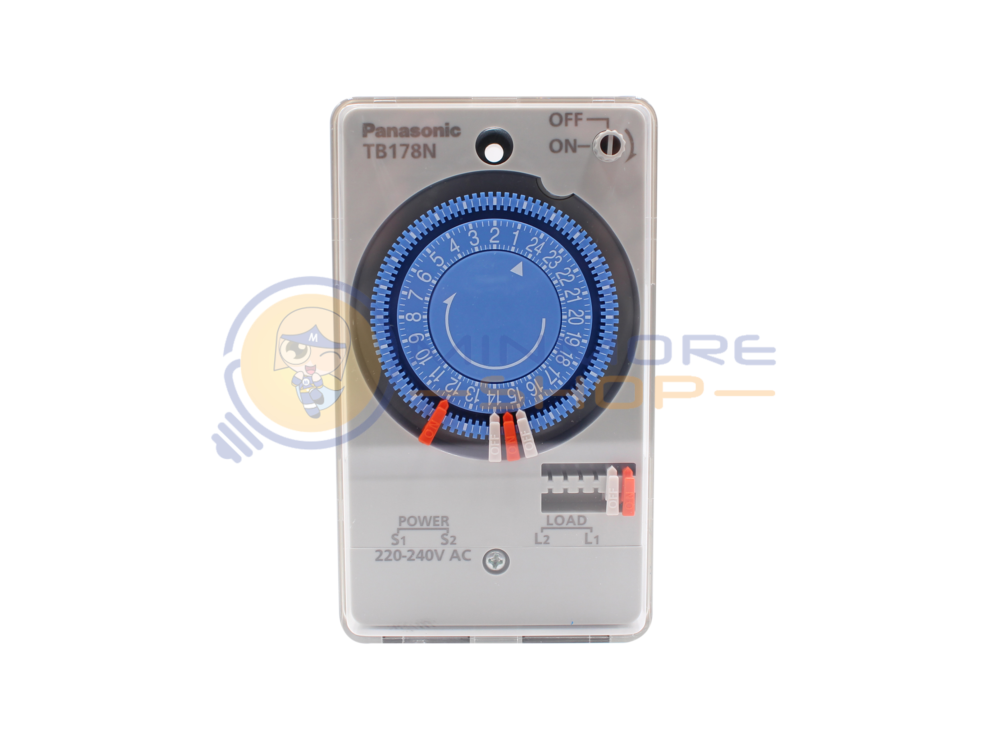 เครื่องตั้งเวลา ไทม์เมอร์ รุ่น 178NE5T ยี่ห้อ PANASONIC