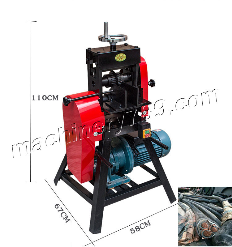 เครื่องปอกสายไฟขนาดใหญ่ รุ่น120 220V/380V(รูปอกสายไฟขนาด1-12 ซม.) เครื่องปอกทองแดง ปอกสายไฟ ที่ปอกสายไฟ ปอกสายไฟ ปลอกสายไฟ คีมปอกสายไฟ คีมปอกสาย Wire Stripper Automatic Cable Wire Stripping Machine