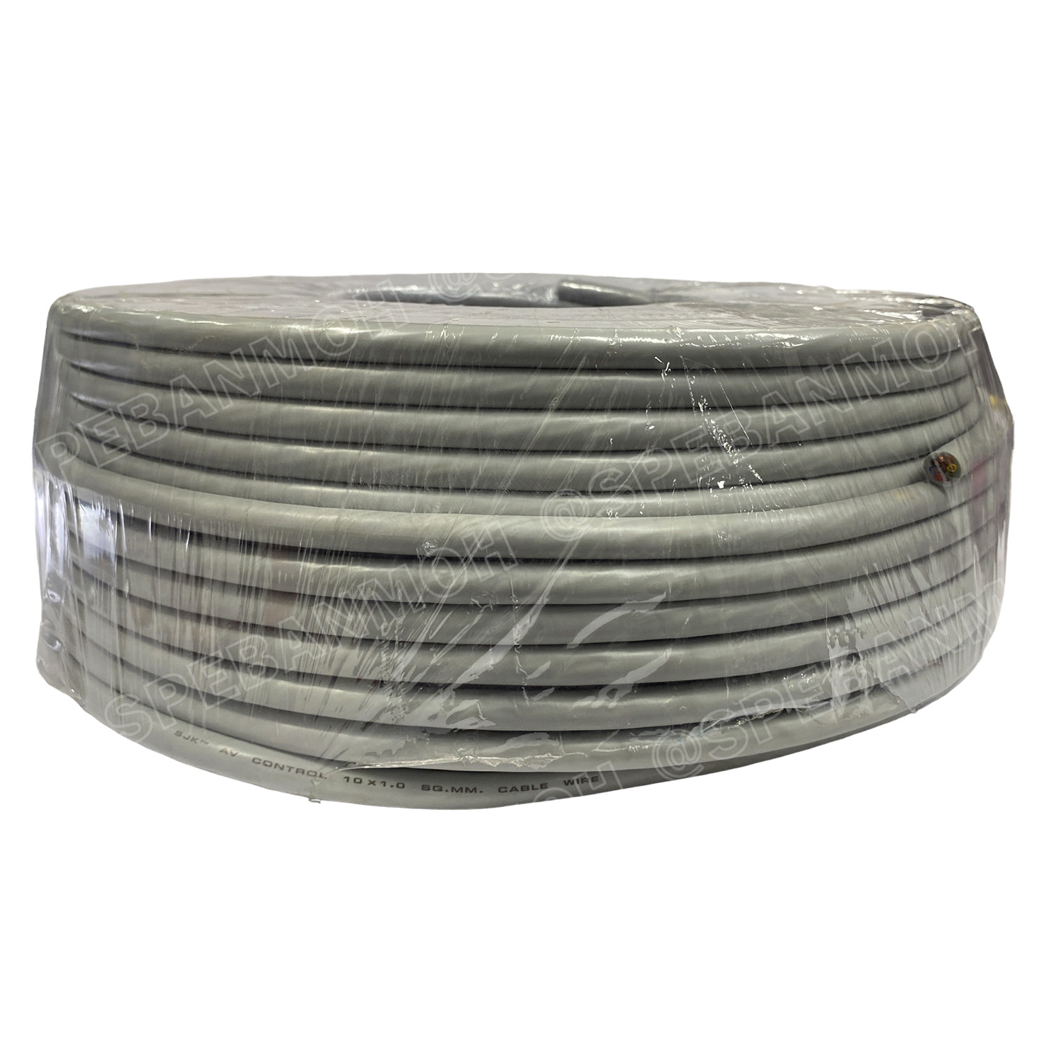 [ 100 เมตร ] SJK 10C x 1.0 Sq.mm. สายมัลติคอร์ 10 คอร์ Multicore Cable สาย AV Control Cable SJK สาย คอนโทรล 1.0 sq.mm. Multi Core Cable 1.0 mm² Control Signal Power Control Cable Control Wire สายคอนโทรล สายมัลติคอ สายสัญญาณ สายคอนโทรล เบอร์ 1.0 มม²