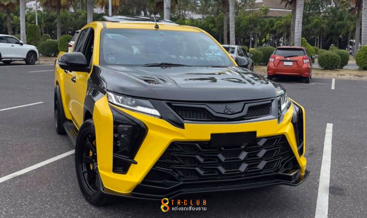 กันชนหน้าแต่ง SP AMT TRITON 2019