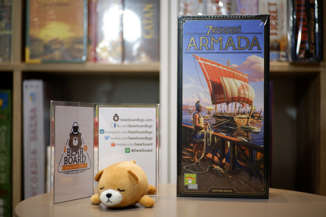 7 Wonders New Edition: Armada Expansion ภาคเสริมบอร์ดเกม ของแท้