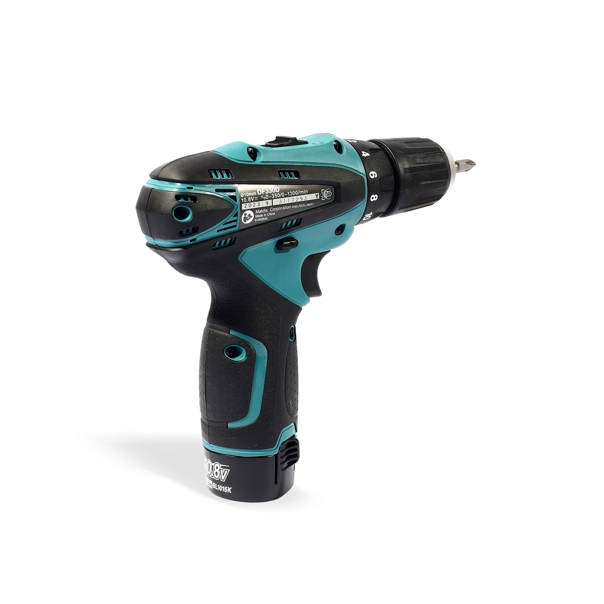 MAKITA สว่านไขควงไร้สาย 10.8V. 10มิล (3/8นิ้ว) รุ่น DF330DWE แบต 1.3Ah.x2 พร้อมแท่นชาร์จ