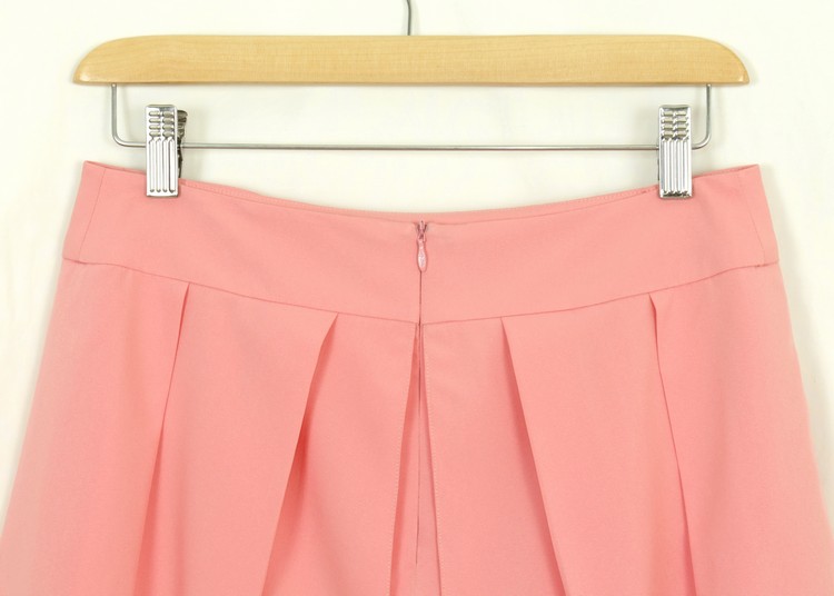 SK-152 กระโปรงแฟชั่น&ทำงาน ผ้าไหมอิตาลี มีโบว์ซ้อนกัน 2 ชั้น