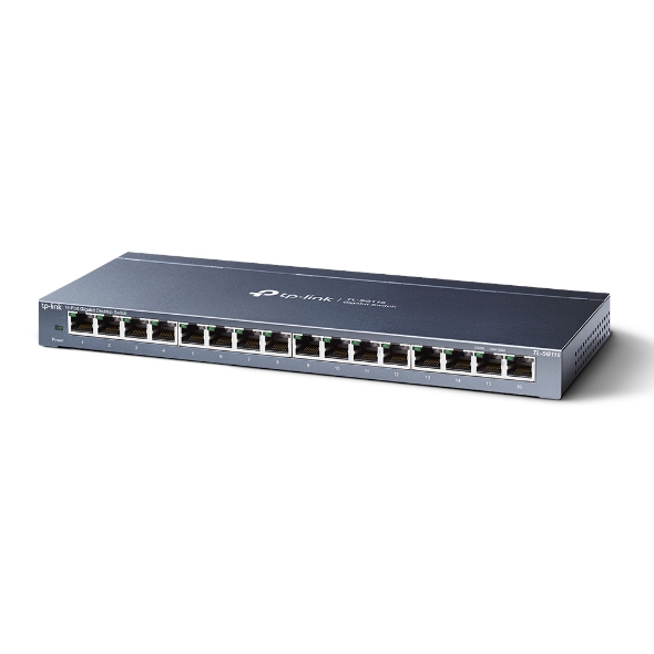 TP-LINK TL-SG116 16-Port 10/100/1000Mbps Gigabit Desktop Switch รับประกันศูนย์ไทย