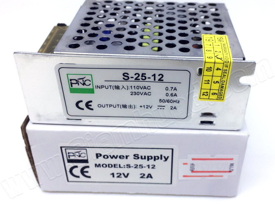 สวิทช์ชิ่ง เพาเวอร์ซัพพลาย / Switching Power Supplies (PNC) S-15, S-25, S-35, S-50, S-60, S-75, S-100, S-120, S-145, S-150, S-201, S-250, S-350, S-500, S-600, S-800, D-30F, D-50F, D-60F, D-120F