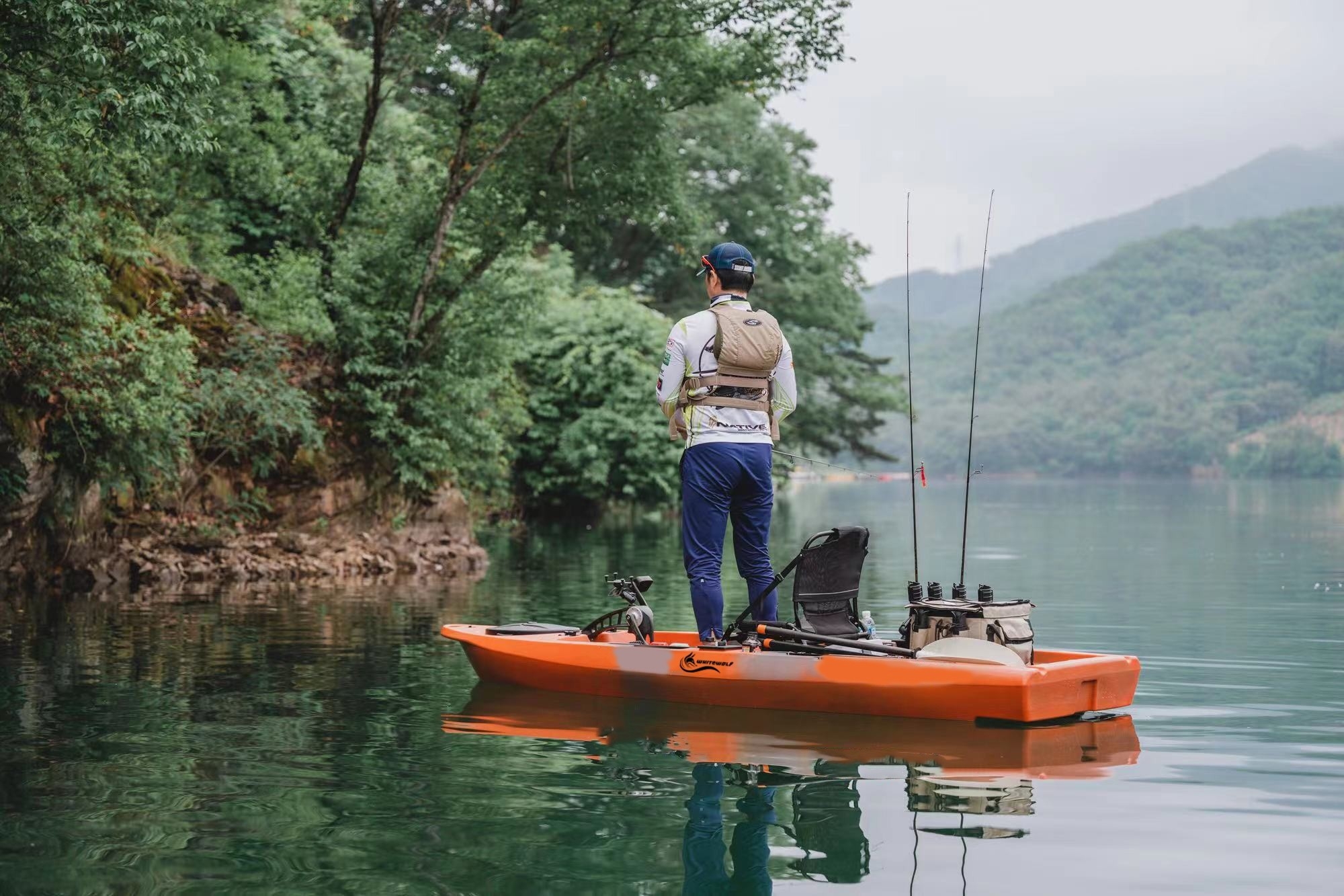 เรือคายัคเท้าปั่นรุ่นแมนต้า 1 / Manta I