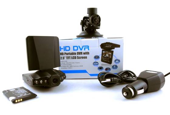 กล้องติดรถยนต์ HD DVR